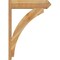 Ekena Millwork Thorton Rough Sawn Arts and Crafts Outlooker, Western Red Cedar, 8"W x 32"D x 44"H OUT08X32X44THR03RWR - alternate 2